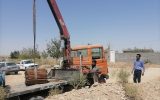 توقیف ادوات حفاری غیر مجاز در شهرستان ابرکوه