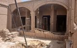 پروژه مرمتی خانه عامری ها در حال پیشرفت است