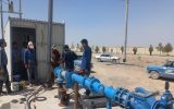چاه جدید آب شهر مروست وارد مدار بهره‌برداری شد