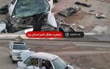سه فوتی در حادثه خودرو سواری پراید در محور خرانق به یزد 