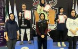 «بهار ایرانی» قهرمان شمشیربازی نونهالان ایران