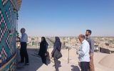 بازدید از بناهای تاریخی بافق برای دفع موریانه