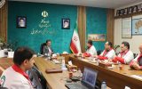 تأکید بر تسریع پروژه‌های عمرانی هلال احمر یزد در دیدار مدیرعامل جمعیت هلال احمر استان یزد با معاون عمرانی استاندار