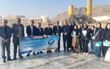 بازدید اصحاب رسانه از پروژه‌های کلیدی آب و فاضلاب استان یزد