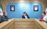 دیدار مدیرعامل جمعیت هلال‌احمر استان یزد با استاندار؛ تشریح برنامه‌ها و بررسی چالش‌ها