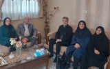 با خانواده وجانبازان معظم یزدی دیداروگفتگوشد