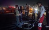 سانحه دلخراش رانندگی در محور مهردشت به ابرکوه/ یک فوتی بر اثر برخورد موتورسیکلت با کامیون