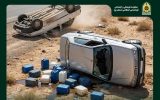 حادثه رانندگی، قاچاق سوخت را لو داد